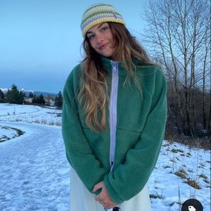 Sunday best polar fleece zip up